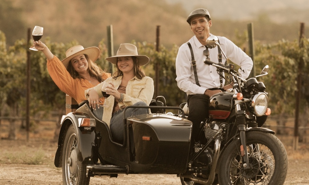 Explore Paso Robles Sidecar Tour with Winery Credits