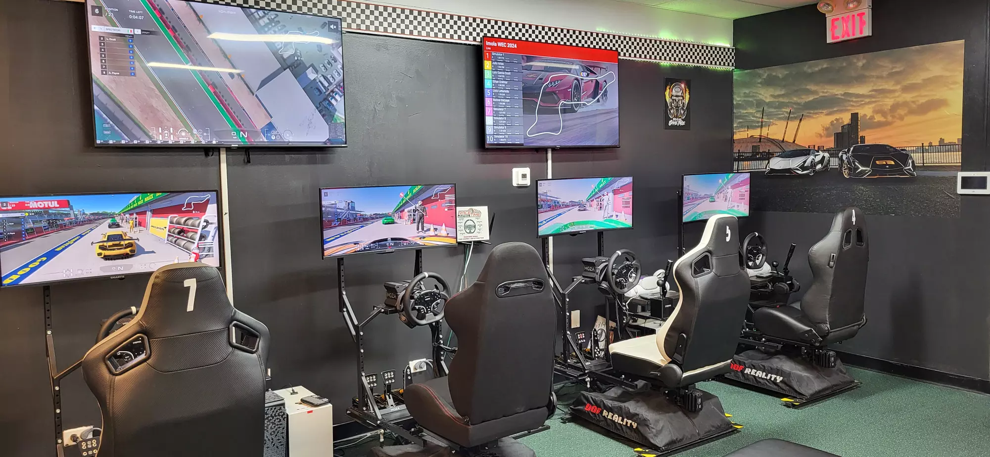 60-Minute Session at RACETIME SIM RACING & VR ESCAPE ROOMS (Up to 36% Off) - Second Medium