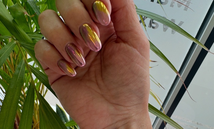 Image 4: Get Vibrant Nails with a Gel Manicure and Pedicure