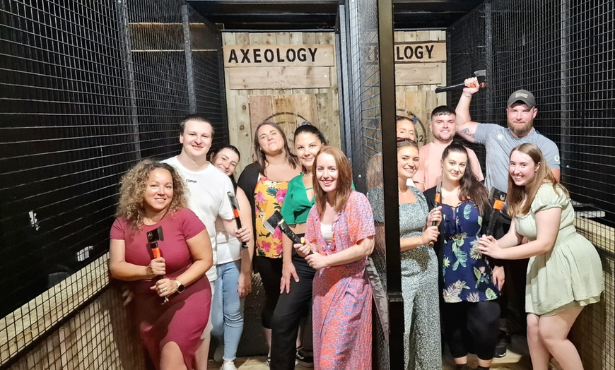Image 4: Up to 30% Off on Axe Throwing at Axeology Axe Throwing