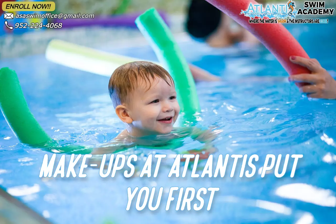 Atlantis Swim Academy's baby swim lessons & group classes for all ages