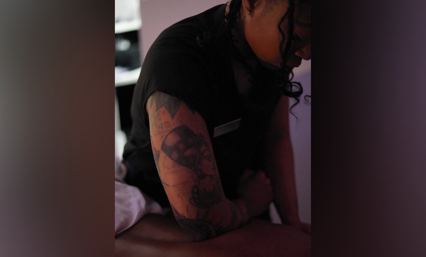 Image 3: 90-Min Thai Yoga Massage, Swedish Hot Stone, or Deep Tissue w/Cupping 