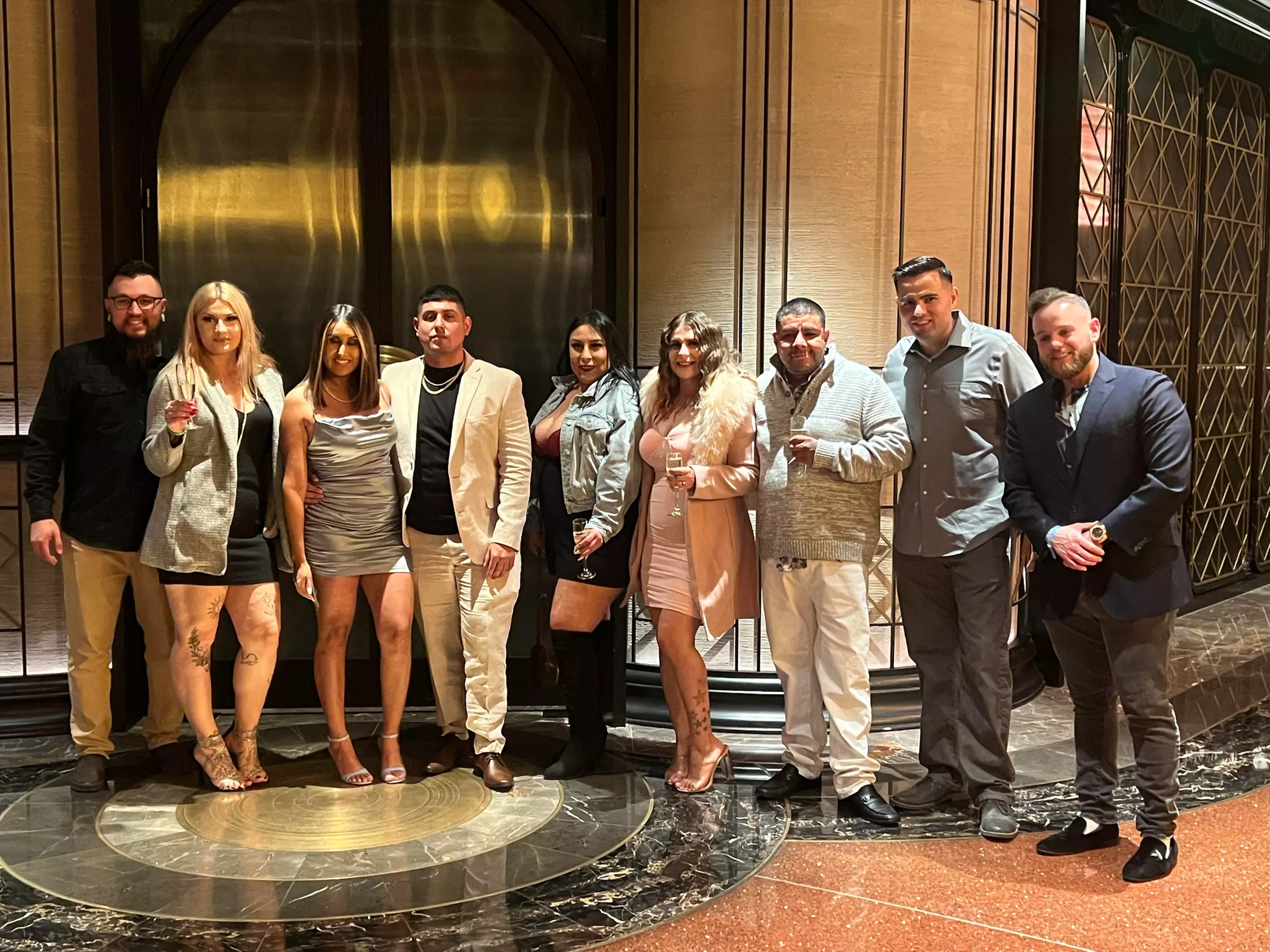 Vegas nightclub crawl with party bus for one, two or four