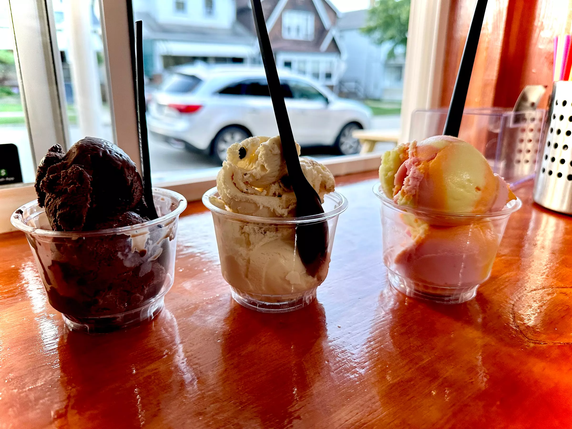 Enjoy 2 Scoops or Specialty Sundaes in a Cup or Cone