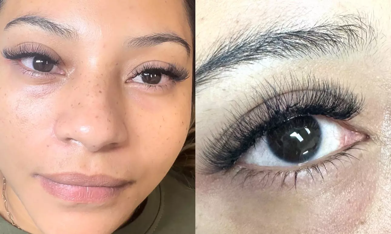 Elevate Your Beauty Game: Volumen Express Eyelash Extensions at Lashes & Spa at 561(Up to 30%  Off) - Primary Image
