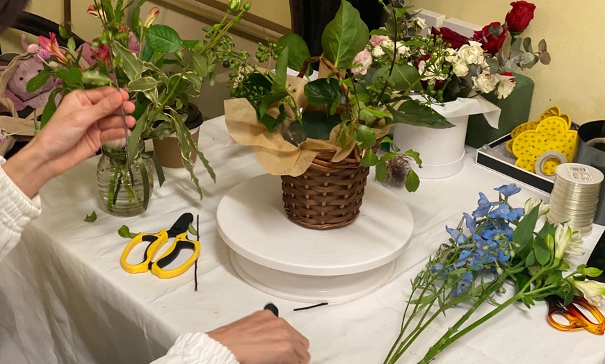 Image 3: Floral Arrangement Course at Diagon Alley Floral Design