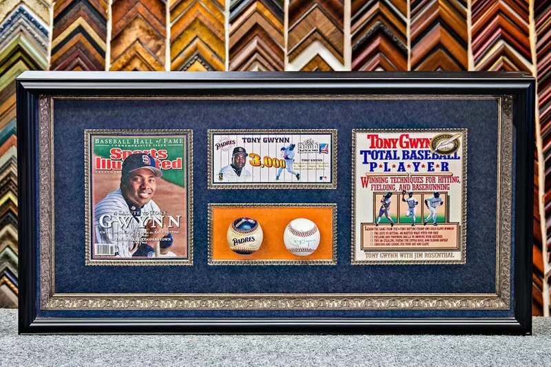 Custom framing for art and 3-D objects with shadow-box styles