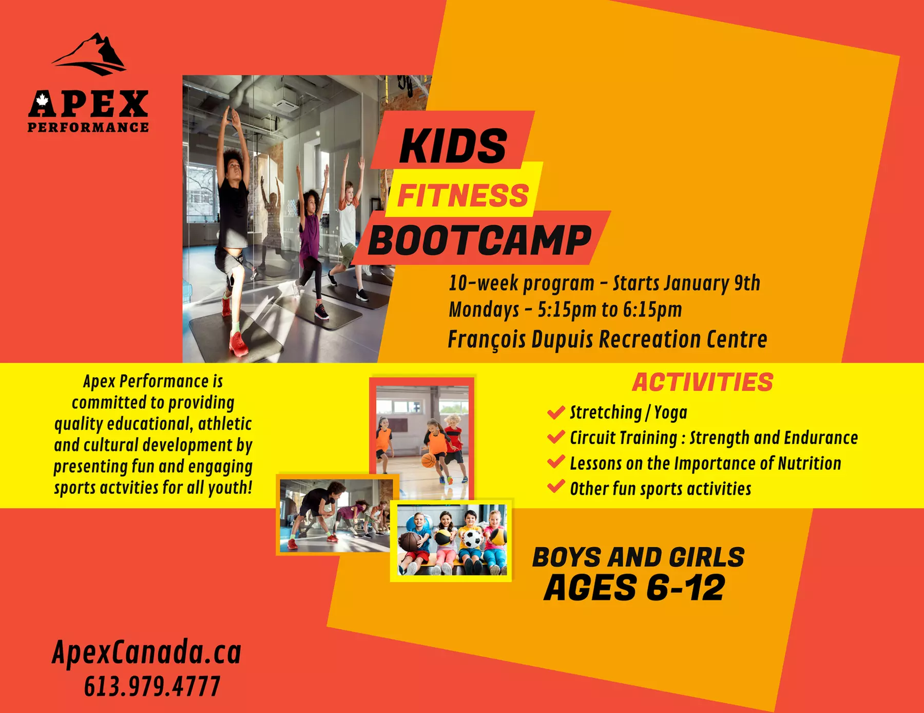 Up to 43% Off on Boot Camp Classes at apex performance Kids  bootcamps - Primary Image