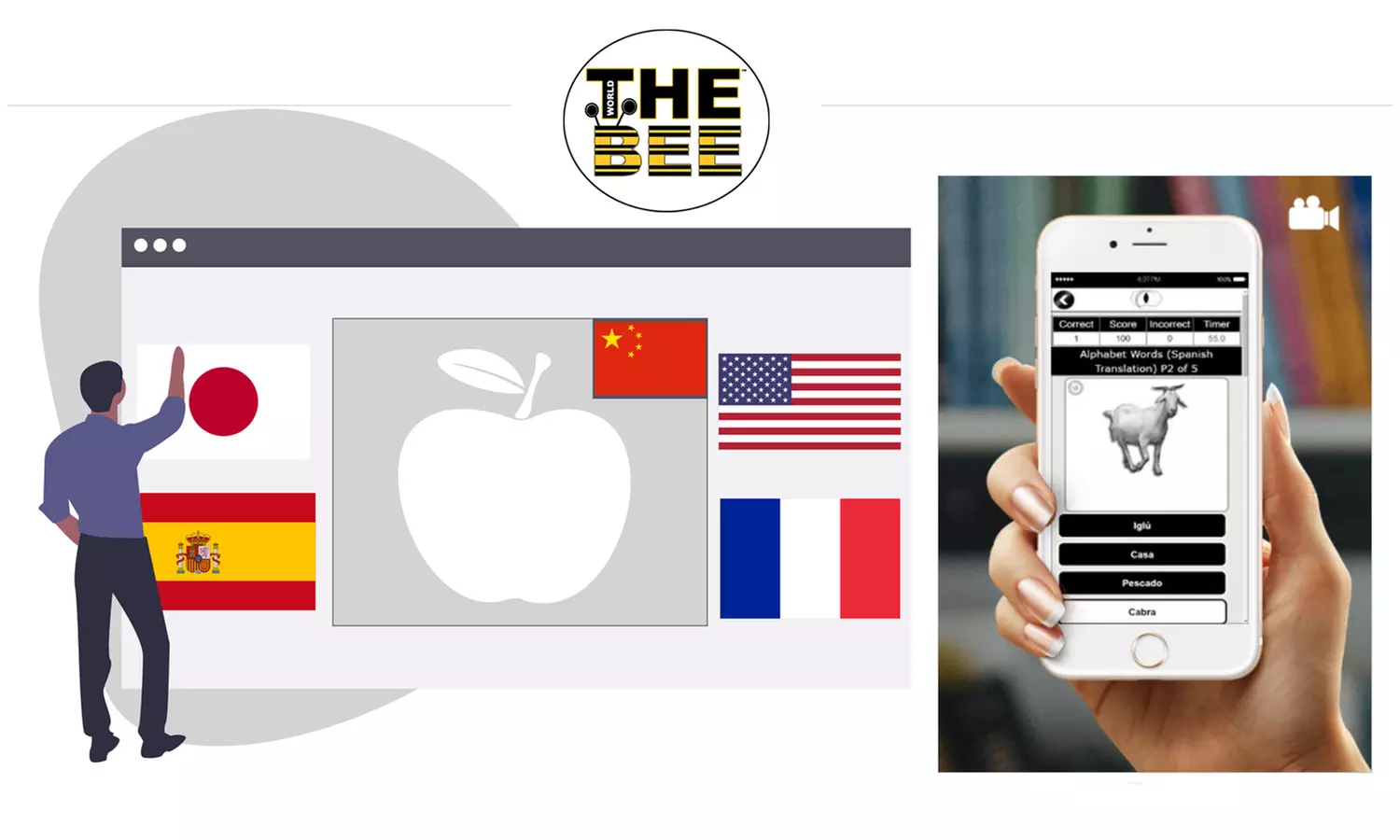Language Learning App and Online Homeschool Curriculum Services from The World Bee (Up to 50% Off) - Primary Image