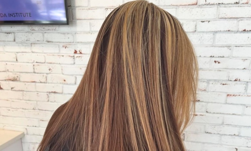 Image 8: Up to 50% Off on Salon - Hair Color / Highlights at Celestial Salon & Spa