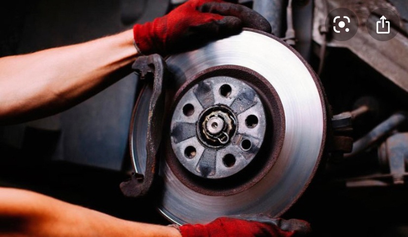 Brake Pad Replacement with New Rotors for Front or Rear Wheels