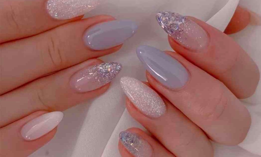 Image 2:  Choose from Manicure or Eye Color/ Gel Shellac Change