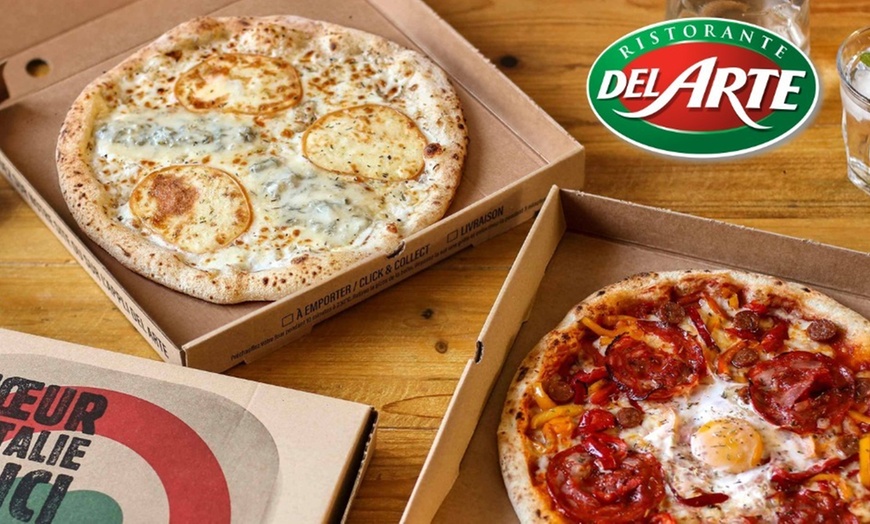 Image 9: Menu pizza ou pâtes au choix et dessert pour 2 ou 4 personnes