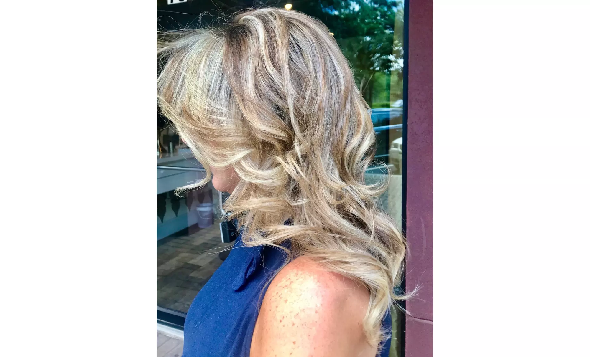 Up to 60% Off on Salon - Hair Color / Highlights at HairbyVessie - Second Medium