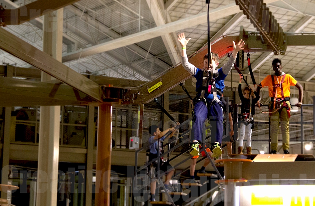 Unleash Your Inner Adventurer at Palisades Climb Adventure! Ropes Course, Climb Pass & Sky Tykes - Up to 27% Off