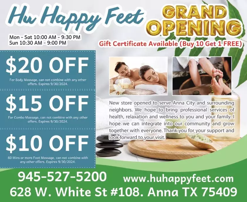 Up to 60% Off on Pampering Package at hu happy feet - Primary Image