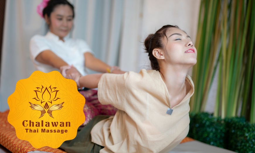 Image 2: Massage - Thai at Chalawan Thai massage