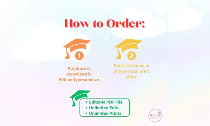 Discover Shop at Felicity's Editable Graduation Diplomas and Certificates with Instant Access, up to 50% off - Second Medium