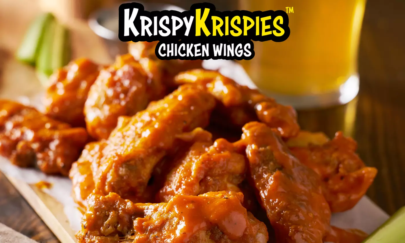 Up to 42% Off on Chicken / Buffalo Wings at Krispy Krispies - Primary Image
