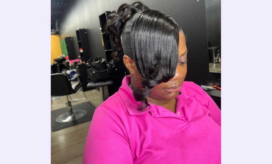 Image 3: Perfect Your Style with a Wig Install or a Quick Weave 