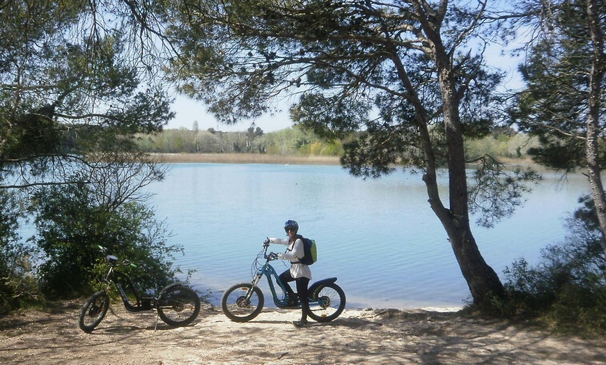 Image 3: Randonnée guidée en trottinette électrique tout-terrain à Cabriès
