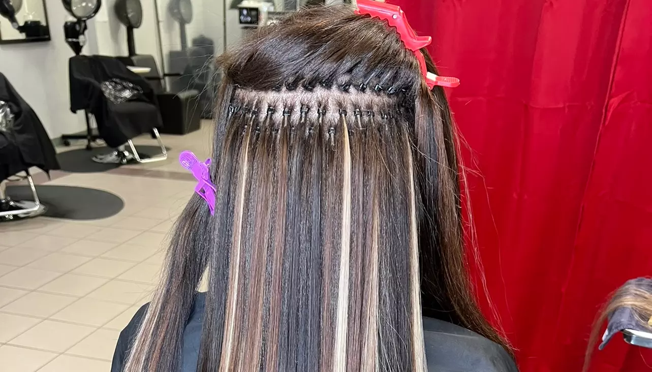 Up to 40% Off on Salon - Hair Extensions at Mixed Roots Hair Salon - Second Medium