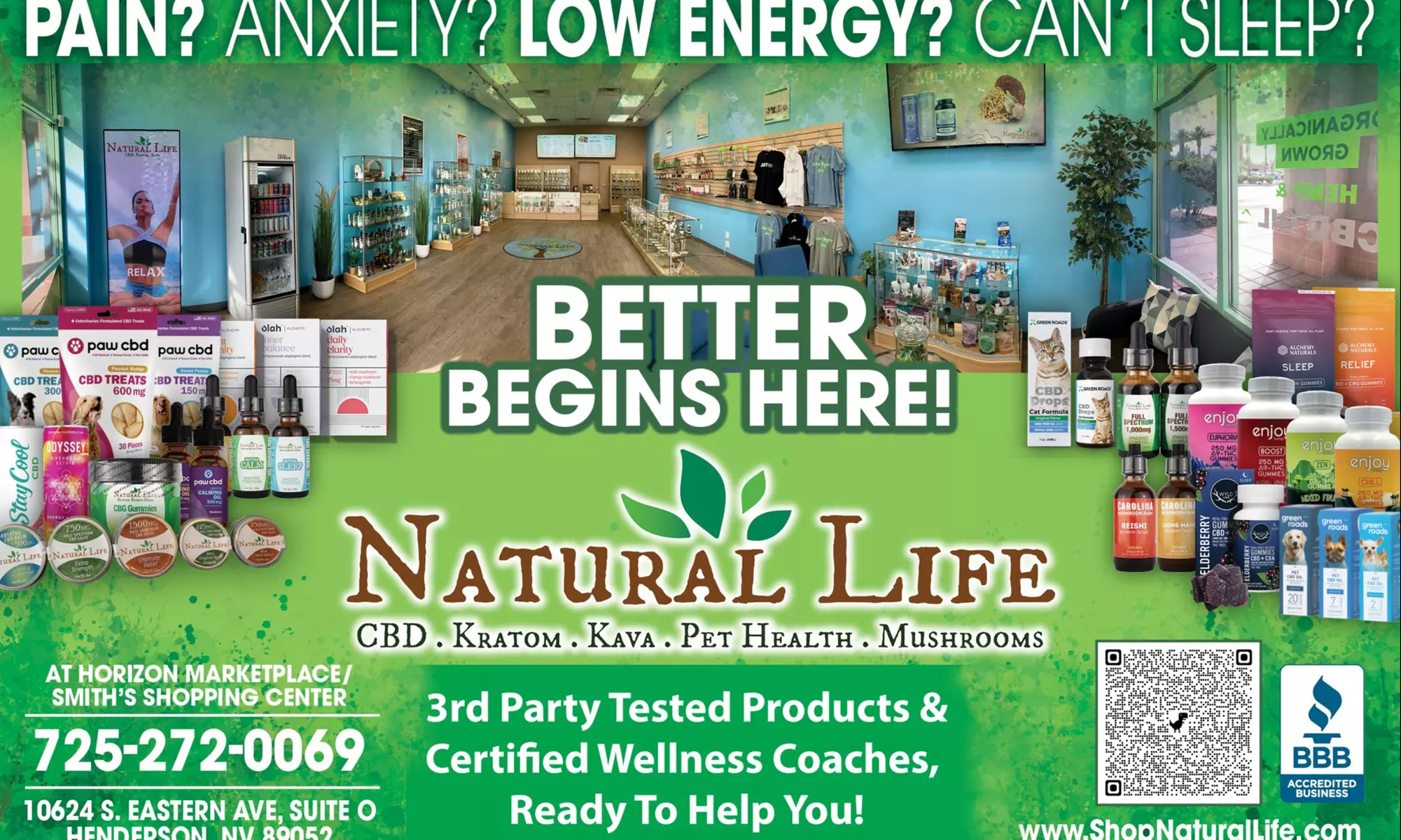 Up to 22% Off on Vitamin / Supplement (Retail) at Natural Life CBD Kratom Kava - Primary Image