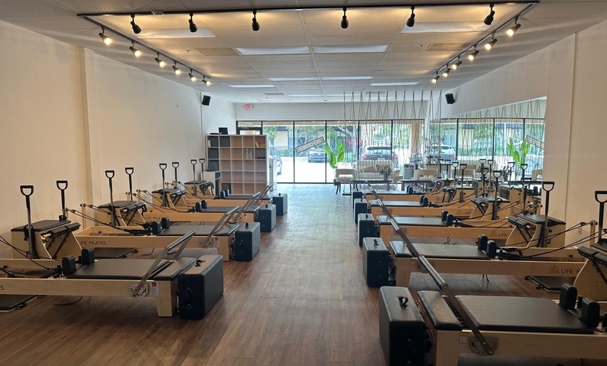 Image 4: Tone Up Together: 3 Group Pilates Reformer Classes for All!