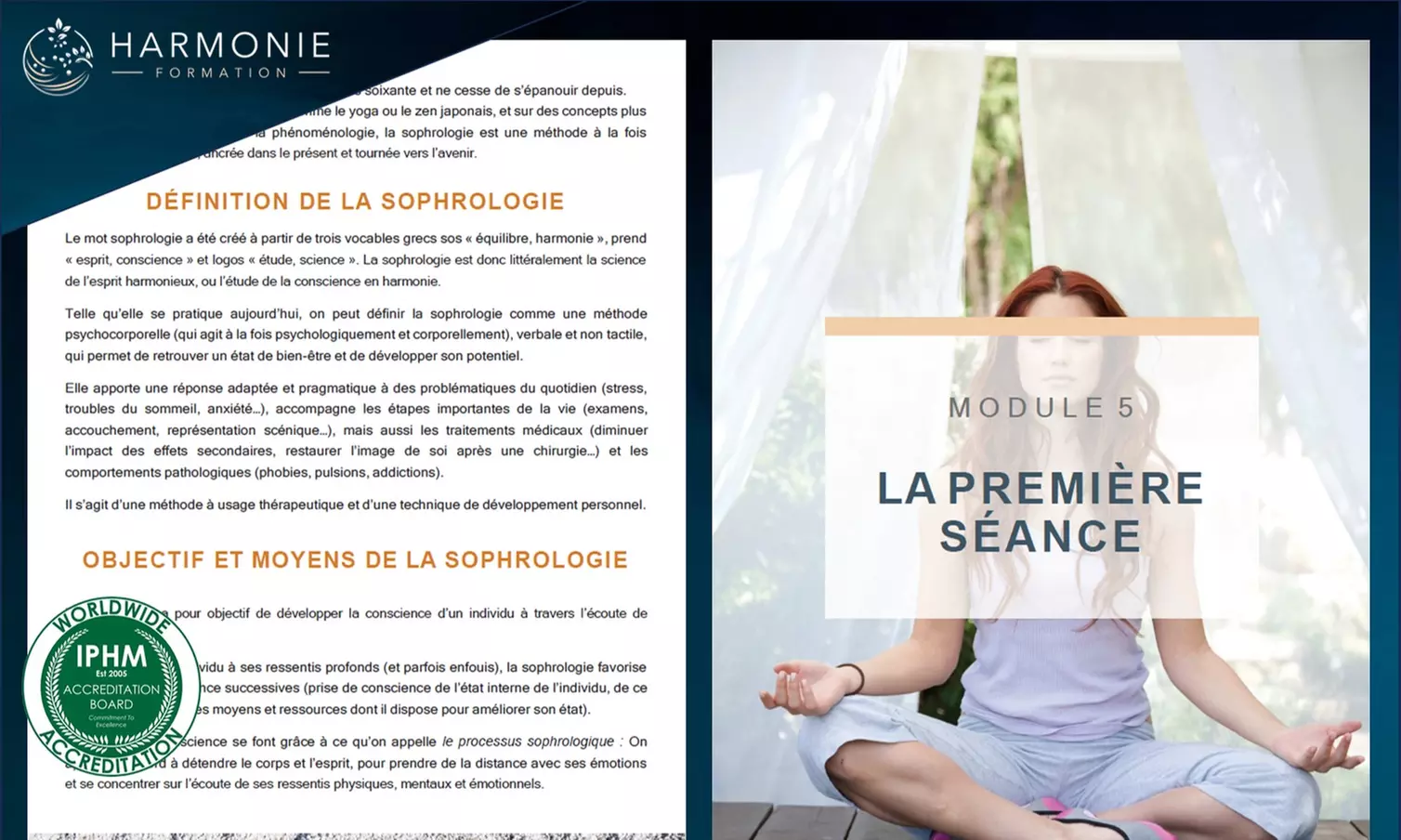 Formation certifiante complète de praticien.ne en sophrologie