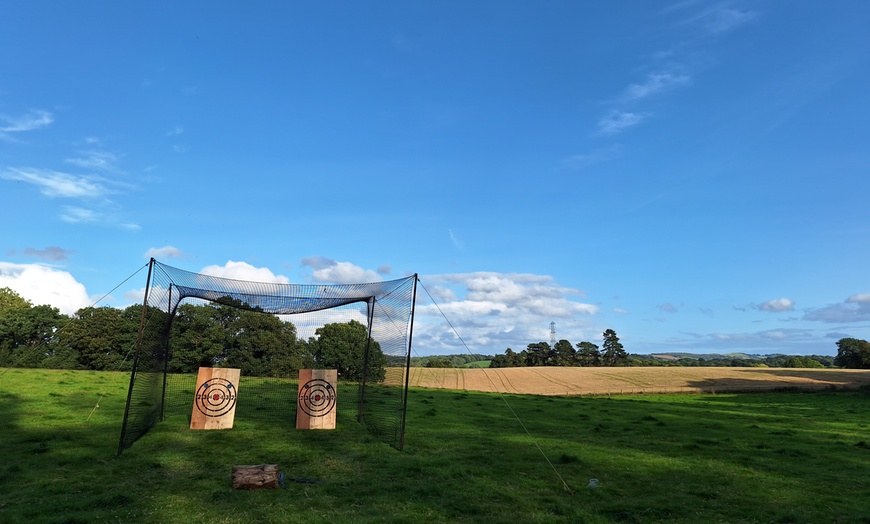 Image 2: Unleash Your Skills: One, Two, or Three Hour Mobile Axe Throwing