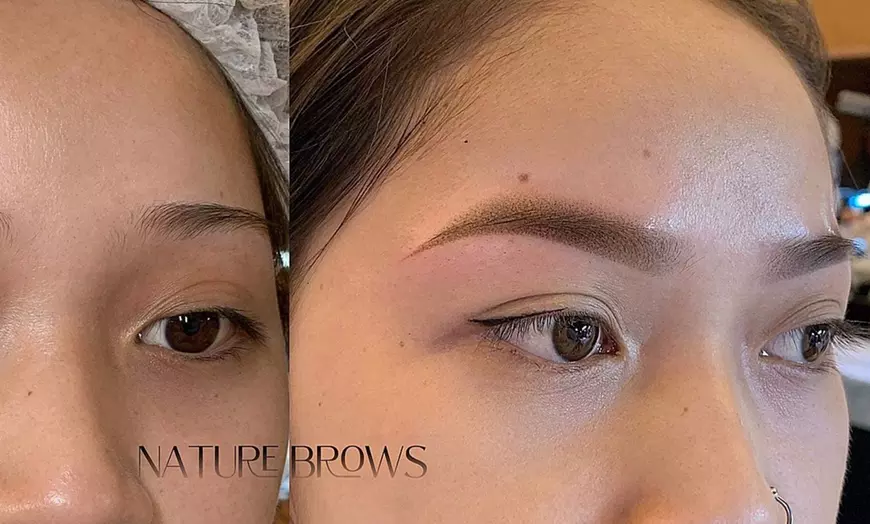 Image 3: New Ombre Powder Brow Tattoo/ Cover Old Tatoo with Ombre Powder Brows