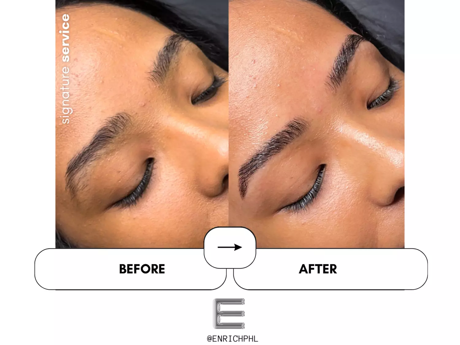 Up to 38% Off on Eyebrow Shaping at Enrich PHL - Eyebrow Artistry - Second Medium