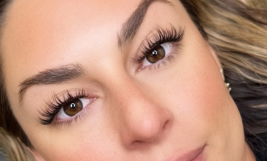 Image 1: Get Personalized LED Eyelash Extensions for a Custom Look