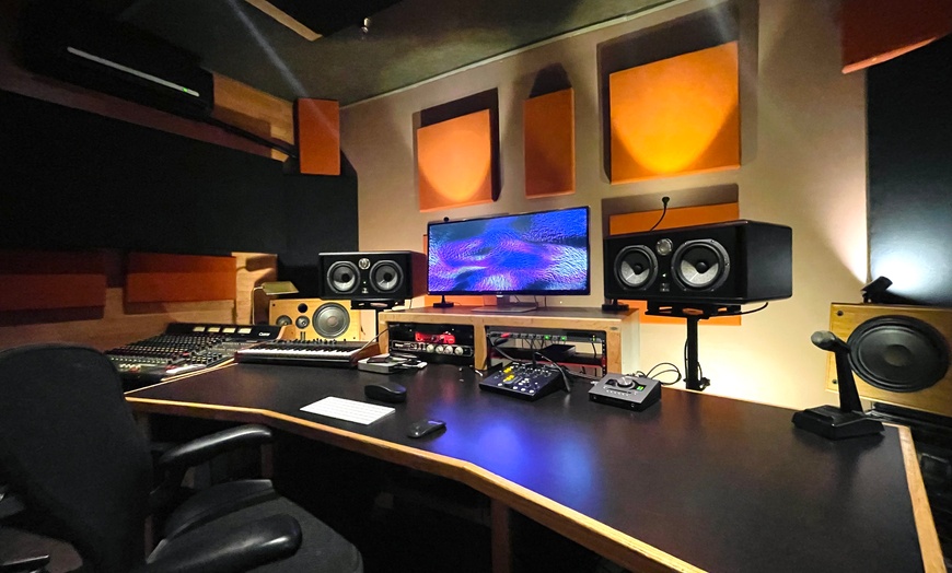 Recording Studio Rental - Iconica Hollywood Recording Studio | Groupon