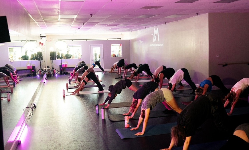 Image 2: Transform Your Body: Five Fitness Classes at Motion Grounds Studio