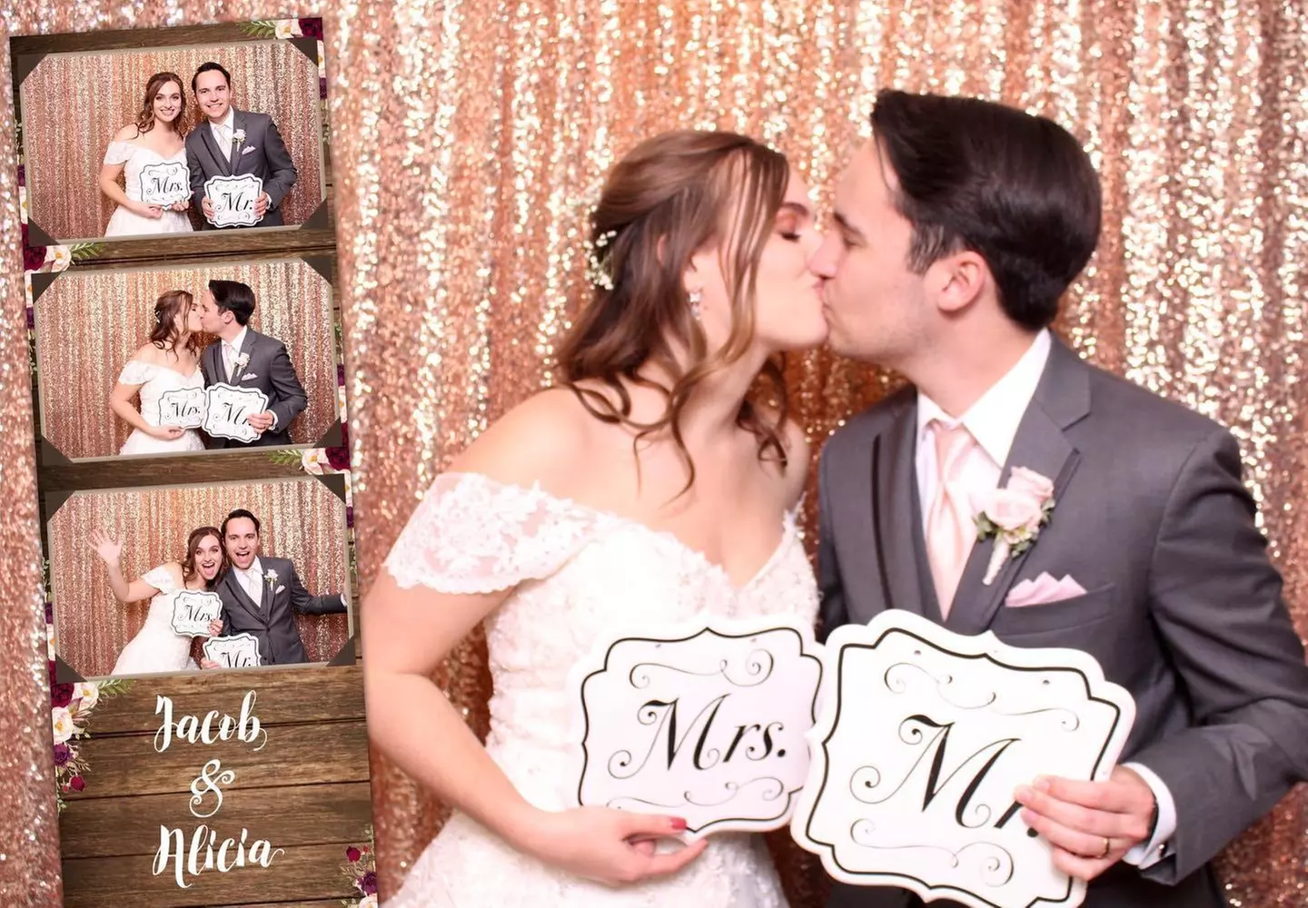 2-hour or 3-hour Wedding Photoshoot w/ backdrop  Off - Second Medium
