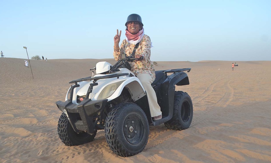 Image 2: Thrilling 250cc Quad Bike Experience in the Desert