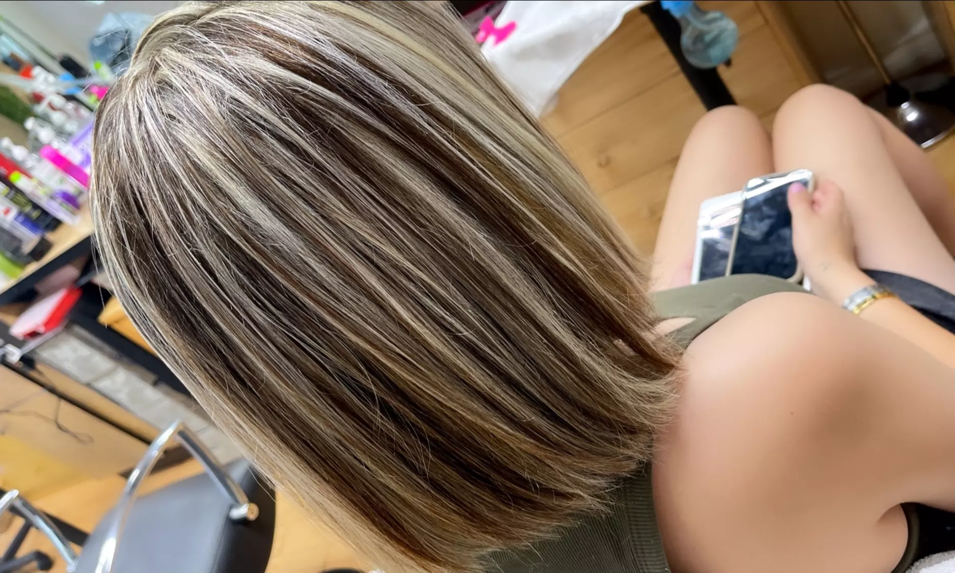 Up to 49% Off on Salon - Hair Color / Highlights at Hair by karina ,Leander tx 78641 - Second Medium