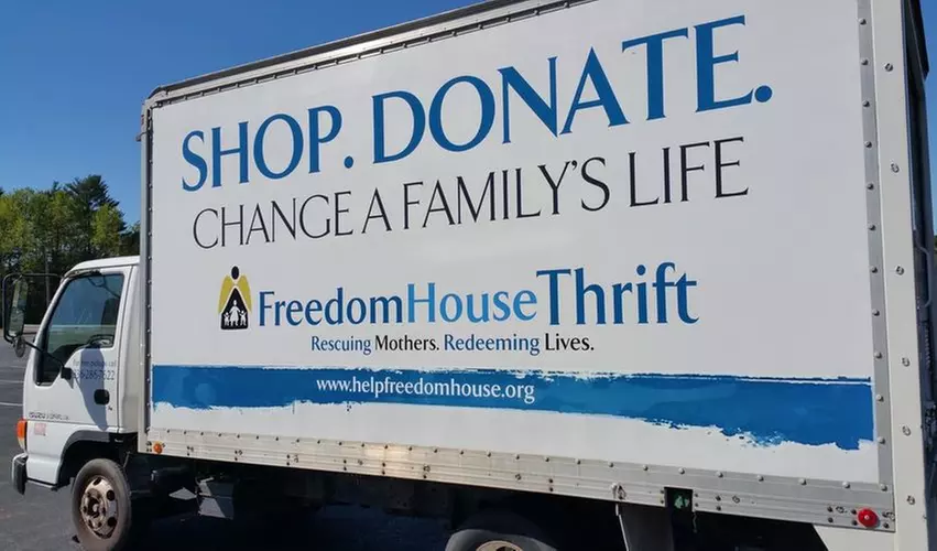 Up to 50% Off on Clothing - Custom at Freedom House Thrift - Primary Image