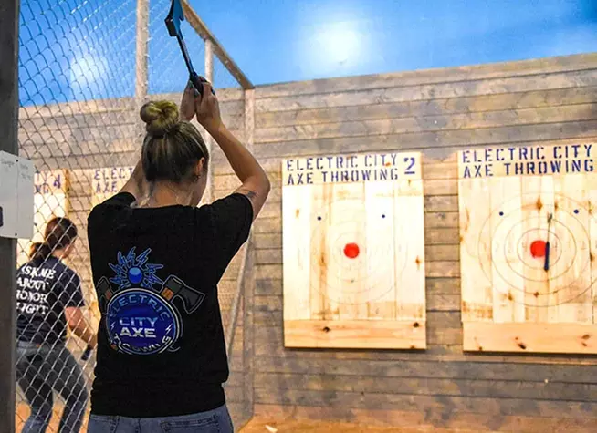 Up to 36% Off axe throwing at Electric City Axe Throwing - Primary Image