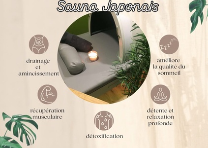 1 séance de sauna japonais de 40 minutes - ATHENA INSTITUT