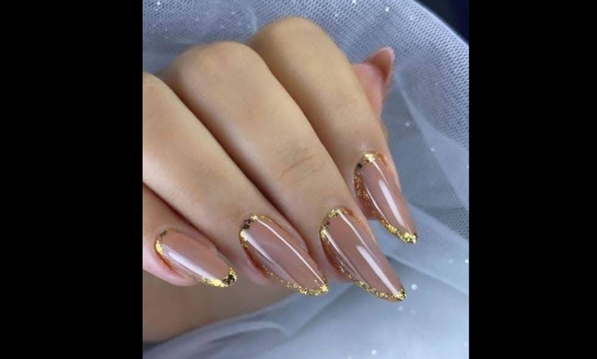 Image 6: Get Shellac Manicure, Luxury Pedicure, Dipping Nail Set, & More