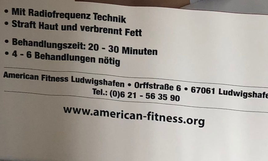 Image 5: EMS (elektrische Muskelstimulation) bei American Fitness Ludwigshafen