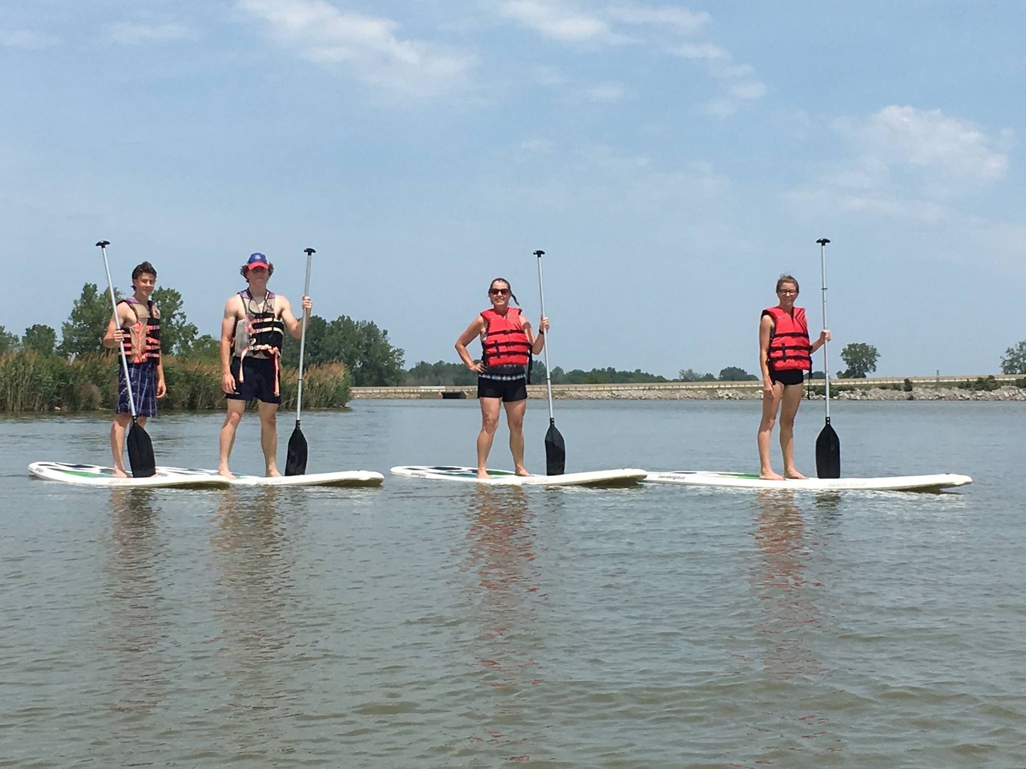 Join Portage River Paddling Company for weekday paddleboarding fun for 2 or 4 people, exploring the river's beauty with up to 45% off