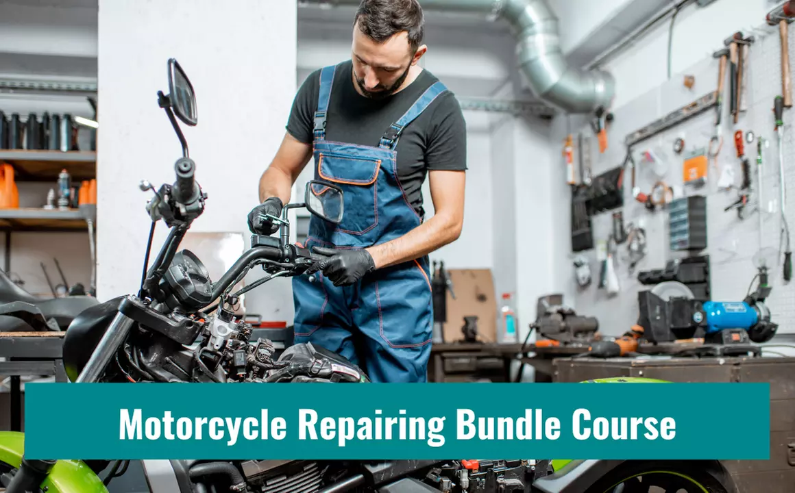 Diploma in Motorcycle Repairing - 10 Courses Bundle at Training Express (£75 Off) - Primary Image