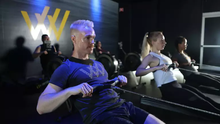 21 Days of Unlimited Classes, or 3 or 10 Premium Rowing Classes at Row House (Up to 92% Off) - Second Medium