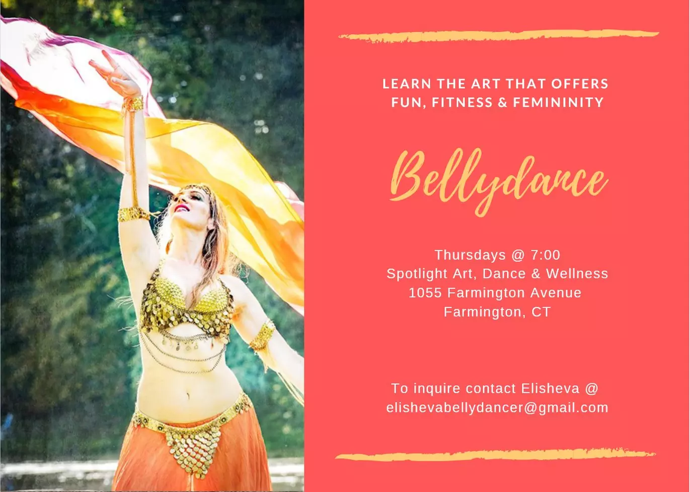 Up to 50% Off on Dance Class at Elisheva Bellydancer - Primary Image