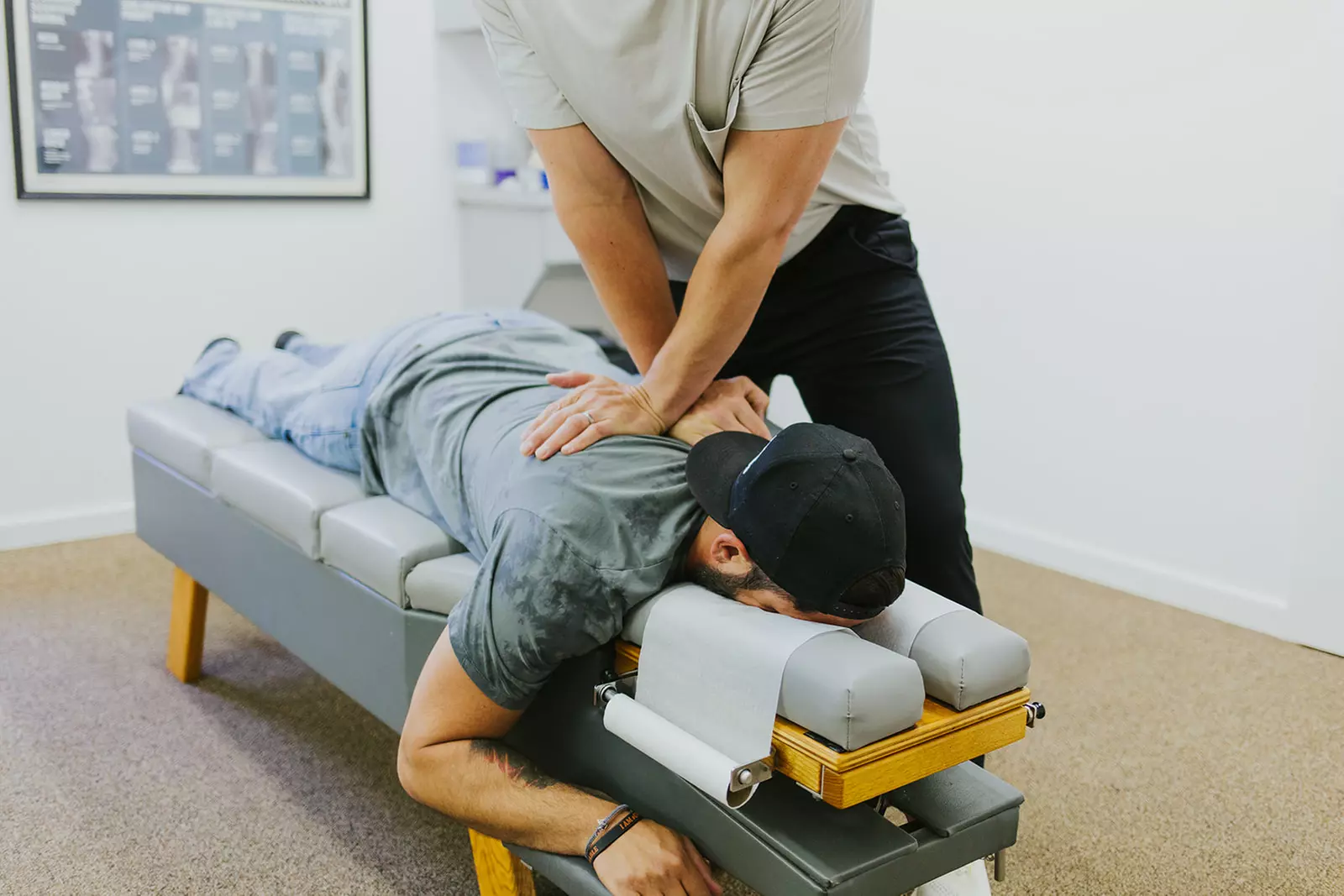 Chiropractic evaluation, exam and x-rays with adjustments