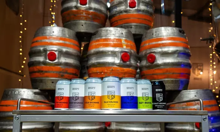 Beer Tasting with Snacks for Two or Four at Birmingham Brewing Company