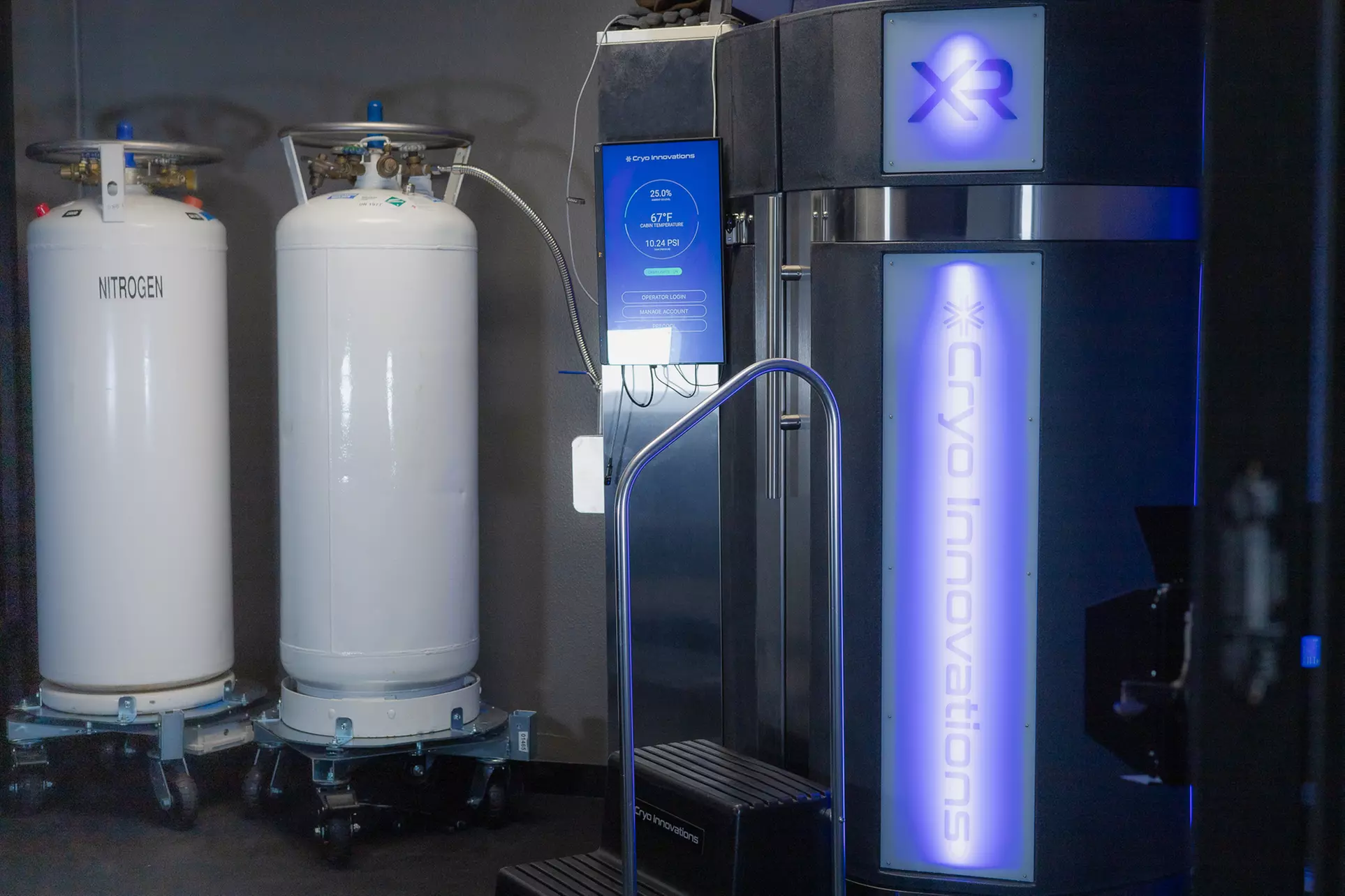 Discover Swole AF Gym's full body cryotherapy session for pain relief, with up to 50% off on treatments - Primary Image